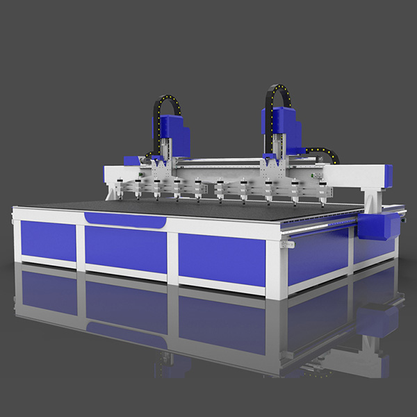 Δρομολογητής CNC 3D Wood Multi Spindle 2000x4000mm